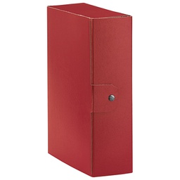 [000013459] Mapa s gumbom hrbat-100 mm A4 Eurobox Esselte C3016/390330160 crvena