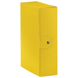 [000013463] Mapa s gumbom hrbat-100mm A4 Eurobox Esselte C3009 žuta!!