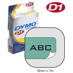 [000013506] Vrpca D1 12 mmx7m Dymo 45019 crno-zelena