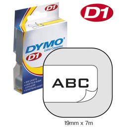 [000013510] Vrpca D1 19 mmx7m Dymo 45803 crno-bijela