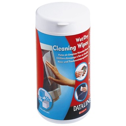 [000013581] Sredstvo za brisanje ekrana maramice pk100 Dataline 67119