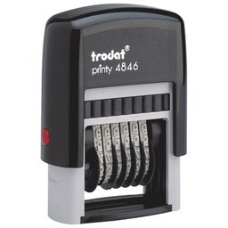 [000013647] Numerator  6mjesta+znakovi H-4 mm Trodat 4846