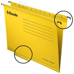 [000013683] Mapa viseća 39-V A4+ pk25 Classic FC Esselte 90335 žuta!!