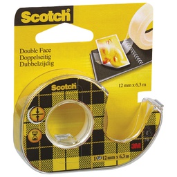 [000013879] Traka ljepljiva obostrana 12 mm/6,3m Scotch-136D 3M.