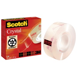 [000013902] Traka ljepljiva nevidljiva 19 mm/33m Scotch Crystal-600 3M.