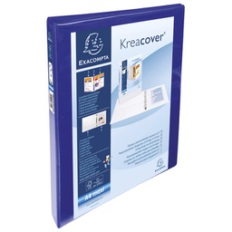 [000013911] Mapa uložna 4D ringa-fi16 mm/hrbat-33 mm A4 Exacompta 51840BE plava