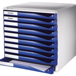 [000013949] Kutija s 10 ladica Form set Leitz 52810035 plava