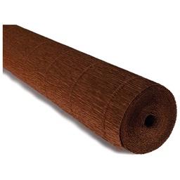 [000014003] Papir krep 180g 50x250 cm Cartotecnica Rossi 568 tamnosmeđi