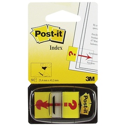 [000014008] Zastavica 25,4x43,2 mm 50L Post-it 3M.680-32 "?" žuta blister!!