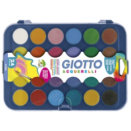 [000014060] Boja vodena fi 30 mm 24boje+kist Giotto Fila 3320 (3524) blister