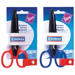 [000014190] Škare školske 13,5 cm cik-cak Donau 7940001PL-99 sortirano blister