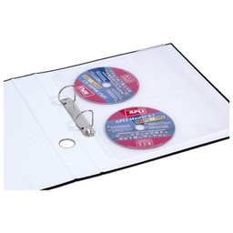 [000014229] Fascikl uložni pp za 4 CD  i 4 vizitke A4 pk25 Donau 1715