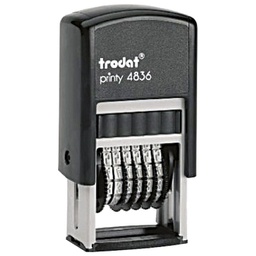 [000000913] Numerator  6mjesta H-3 mm Trodat 4836