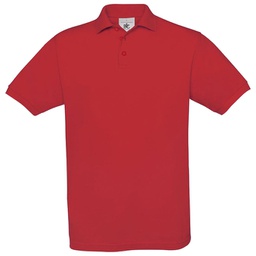[900000363] Majica kratki rukavi B&C Safran Polo 180g crvena L
