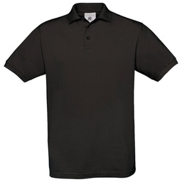 [900000376] Majica kratki rukavi B&C Safran Polo 180g crna XL