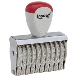 [000000934] Numerator gumeni  6mjesta H- 7 mm Trodat 1576