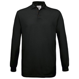 [900000560] Majica dugi rukavi B&C Safran Polo LSL 180g crna 3XL!!