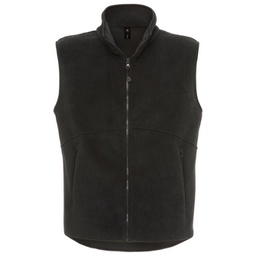 [000014411] Prsluk zip unisex-flis B&C Traveller 300g crni M!!