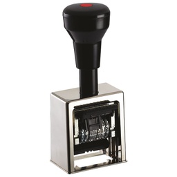 [000000938] Datumar metalni H-4 mm s text pločom Reiner D28 krom