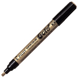[000014446] Marker permanentni 2-4 mm klinasti vrh Super Color Pilot SC-G-B zlatni