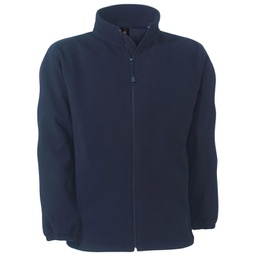 [000014557] Jakna zip-microflis B&C Windprotek 320g tamno plava M!!