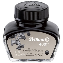 [000014562] Tinta za nalivpero bočica 30ml 4001 Pelikan 301051 crna
