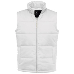 [000014740] Prsluk zip muški B&C Bodywarmer/men bijeli S!!