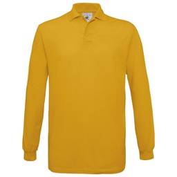 [900000988] Majica dugi rukavi B&C Safran Polo LSL 180g zlatna žuta M!!