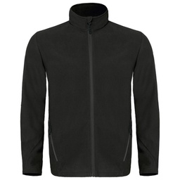 [000014798] Jakna zip-microflis muška B&C Coolstar 170g crna M!!