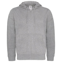 [900001011] Majica dugi rukavi B&C Hooded Full Zip/men 280g svijetlo siva M!!