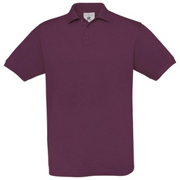 [900001046] Majica kratki rukavi B&C Safran Polo 180g bordo M!!
