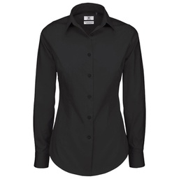 [900001067] Košulja ženska dugi rukavi B&C Black Tie 135g crna L!!