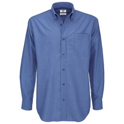 [900001106] Košulja muška dugi rukavi B&C Oxford 135g plava 3XL!!