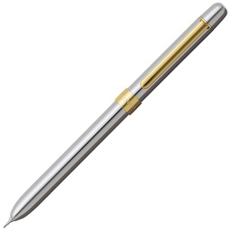 [000000982] Olovka 3-pen multifunkcijska 3F Slim Penac TF0701-SG srebrna-klipsa zlatna!!