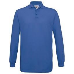 [900001162] Majica dugi rukavi B&C Safran Polo LSL 180g zagrebačko plava M!!