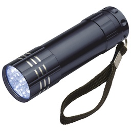 [900001261] Svjetiljka ručna  9 LED metalna Montagris crna