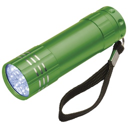 [900001265] Svjetiljka ručna  9 LED metalna Montagris zelena