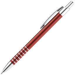 [900001317] Olovka kemijska metalna slim Itabela crvena