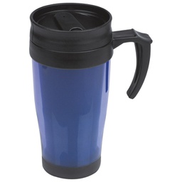 [900001378] Šalica termo 400ml pvc Fort Worth metalik plava