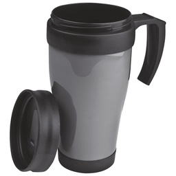 [900001381] Šalica termo 400ml pvc Fort Worth metalik siva