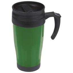 [900001382] Šalica termo 400ml pvc Fort Worth metalik zelena