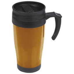 [900001383] Šalica termo 400ml pvc Fort Worth metalik narančasta