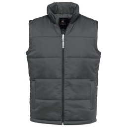 [900001507] Prsluk zip muški B&C Bodywarmer/men tamno siva XL!!