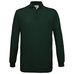 [900001523] Majica dugi rukavi B&C Safran Polo LSL 180g tamno zelena 2XL!!