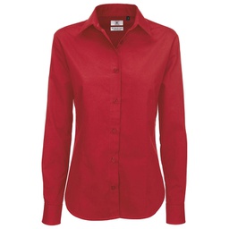 [900001878] Košulja ženska dugi rukavi B&C Sharp 130g crvena M!!