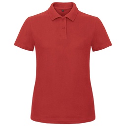 [900001922] Majica kratki rukavi polo B&C ID.001/women 180g crvena S