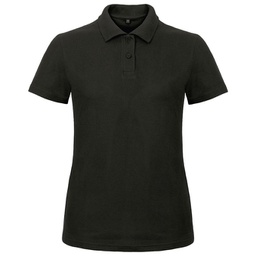 [900001936] Majica kratki rukavi polo B&C ID.001/women 180g crna L