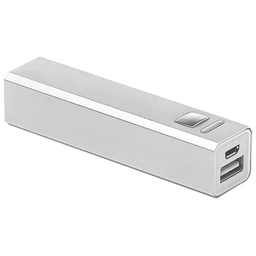 [900002017] Punjač za mobilne uređaje aluminijski prijenosni srebrni