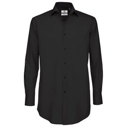 [900002036] Košulja muška dugi rukavi B&C Black Tie 135g crna L!!