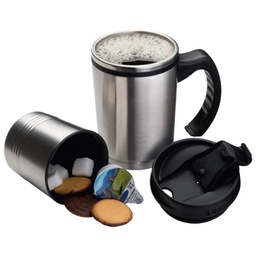 [900002044] Šalica termo 400+200ml pvc siva!!